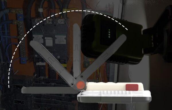 Com o Hydra 1500 é possível angular em até 180º a iluminação Com o Hydra 1500 é possível angular em até 180º a iluminação